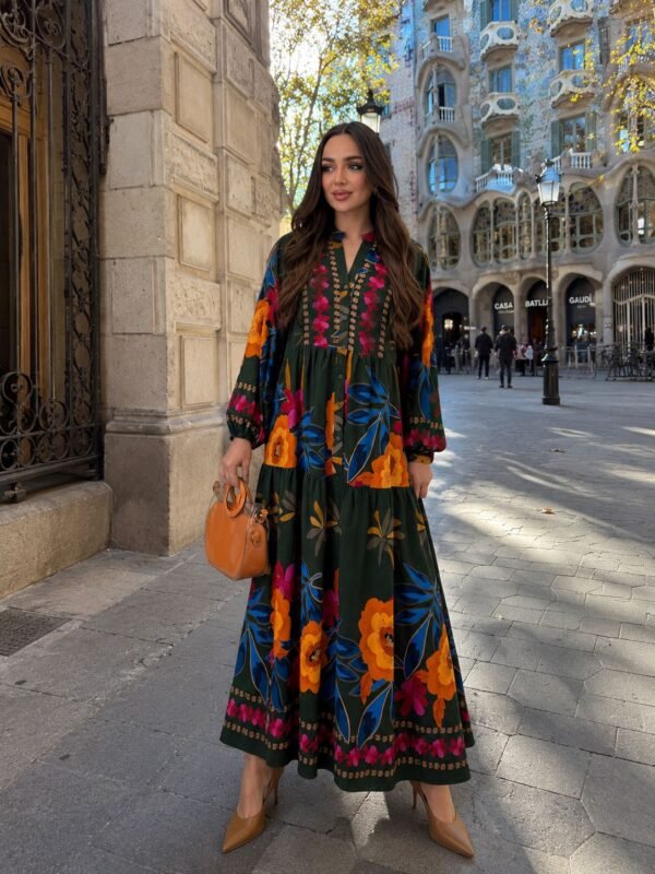 Special Design Floral Dress