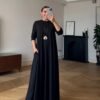 g Long Sleeves Basic Long Dress