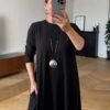 gggg Long Sleeves Basic Long Dress