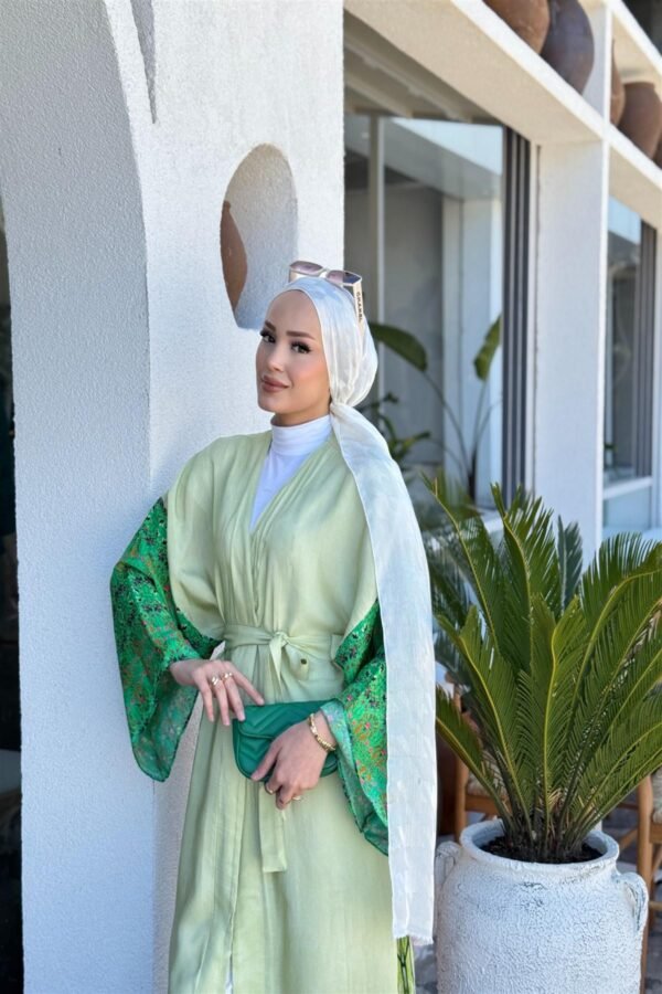 Elegant Belted Kimono Cardigan