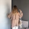 BIG BUTTON OVERSIZED SHIRT
