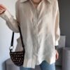 OVERSIZED SHIRT WITH POCKETS