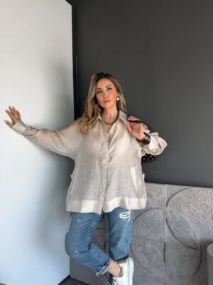 OVERSIZED SHIRT WITH POCKETS